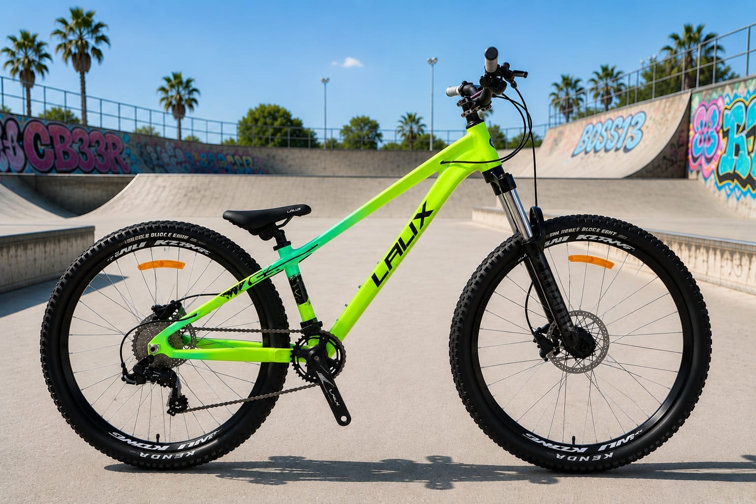 LAUX WK-200 27.5" — Neon lime