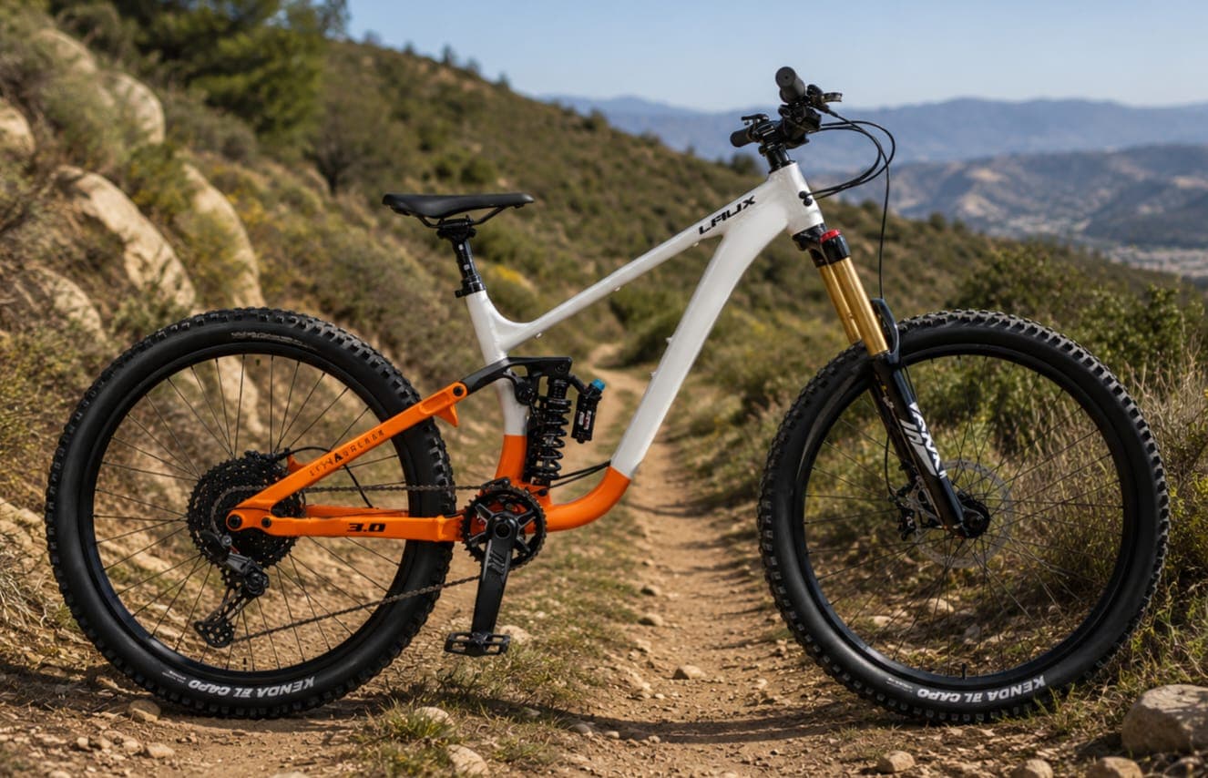 לאקס OVERMOUNTAIN 27.5 — כסף כתום